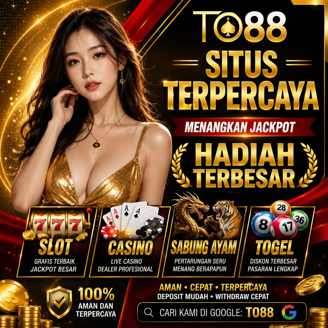 To88: Situs Gacor Slot88 Resmi Dengan Depo 20k Gampang Win