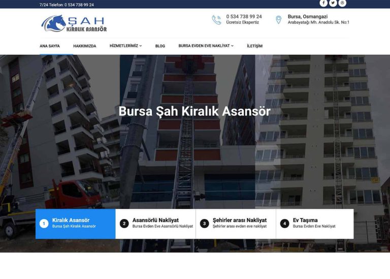 Şah Kiralık Asansör